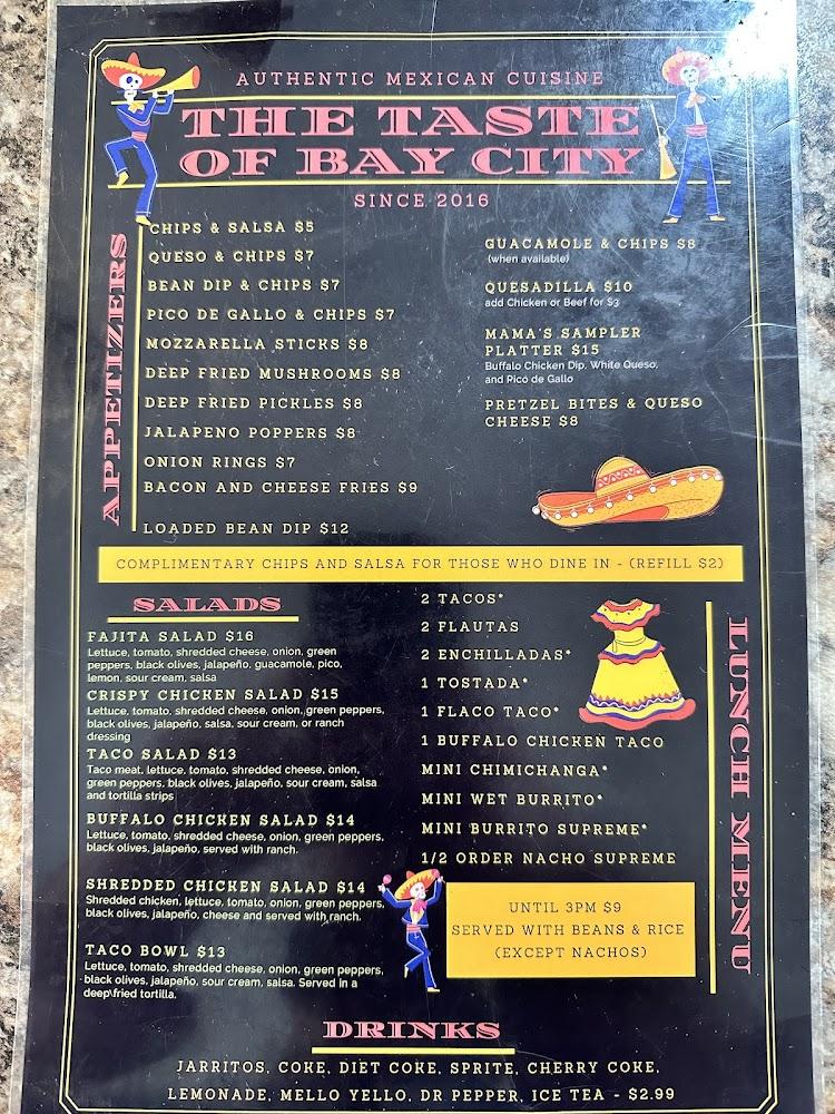 The Taste of Bay City Menu image 3